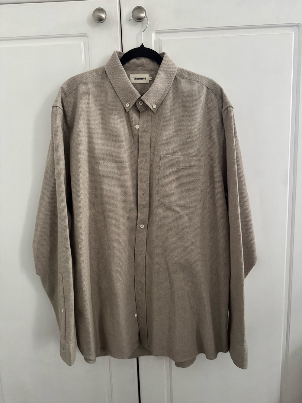 Taylor Stitch - The Jack Shirt in Tan Waffle